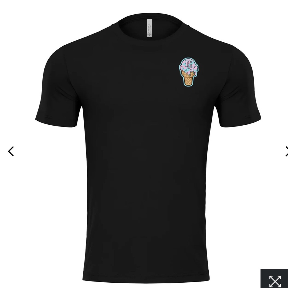 NEW Perfect Game Youth - PG Ice Cream Tee size: youth medium